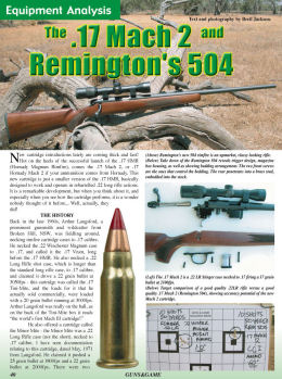 Remington 504 .17 Mach 2 - page 40 Issue 46 (click the pic for an enlarged view)