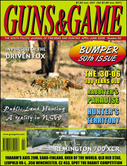 April-June 2006, Issue 50 - Order this back issue from the Back Issues page !!