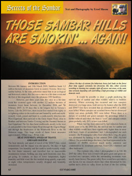 Those Sambar Hills are Smokin'... Again - page 62 Issue 54 (click the pic for an enlarged view)