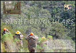 How to Choose the Right Binoculars - page 56 Issue 66 (click the pic for an enlarged view)