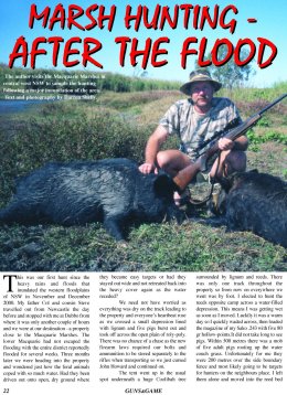 Marsh Hunting - After the Flood - page 22 Issue 33 (click the pic for an enlarged view)