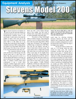 WStevens Model 200 .25-06 - page 102 Issue 49 (click the pic for an enlarged view)