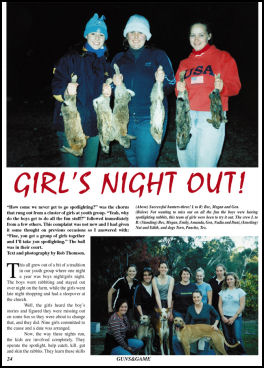 Girl's Night Out - page 24 Issue 49 (click the pic for an enlarged view)