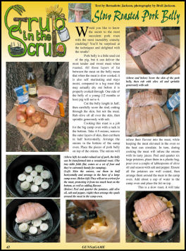Slow Roasted Pork Belly - page 42 Issue 49 (click the pic for an enlarged view)