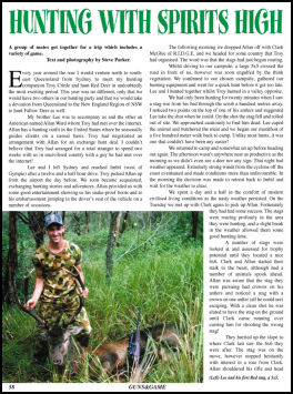 Hunting with Spirits High - page 58 Issue 49 (click the pic for an enlarged view)