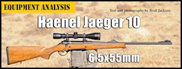 Haenel Jaeger 10 - 6.5x55 (p88) Issue 81 (click the pic for an enlarged view)