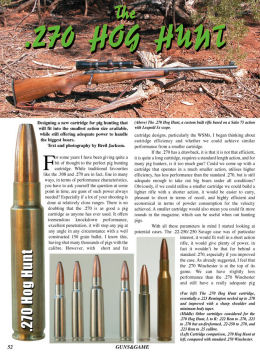 The .270 Hog Hunt - page 52 Issue 47 (click the pic for an enlarged view)