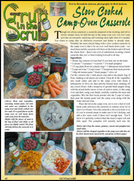 Slow Cooked Camp Oven Casserole - page 42 Issue 51 (click the pic for an enlarged view)