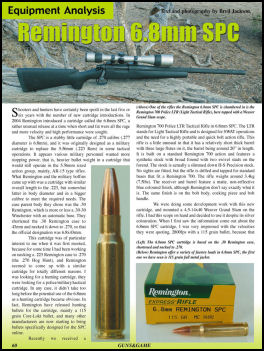 Remington 6.8mm SPC - page 60Issue 51 (click the pic for an enlarged view)