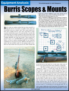 Burris Scopes and Mounts - page 98 Issue 51 (click the pic for an enlarged view)