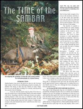 The Time of the Sambar - page 36 Issue 52 (click the pic for an enlarged view)