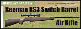 Beeman RS3 Switch Barrel Air Rifle - page 124 Issue 71 (click the pic for an enlarged view)