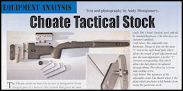 Choate Tactical Stock - page 134 Issue 71 (click the pic for an enlarged view)