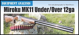 Miroku Mark 11 U/O - 12ga by Matt Dwyer (p100) Issue 83 (click the pic for an enlarged view)