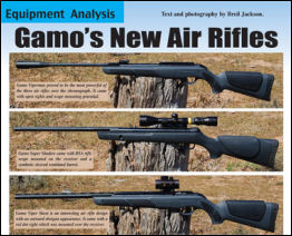 Gamo Shadow Sport, Vipermax & Viper Skeet - page 100 Issue 56 (click the pic for an enlarged view)