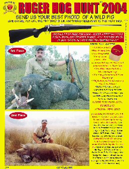 Ruger Hog Hunt 2004 - page 110 Issue 44 (click the pic for an enlarged view)