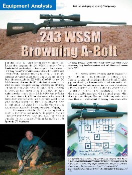 .243 WSSM Browning A-Bolts - page 86 Issue 44 (click the pic for an enlarged view)
