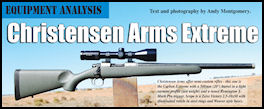 Christensen Arms Extreme - .308 Win - page 103 Issue 72 (click the pic for an enlarged view)