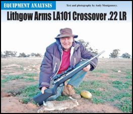 Lithgow Arms LA101 Crossover .22LR (page 88) Issue 84 (click the pic for an enlarged view)