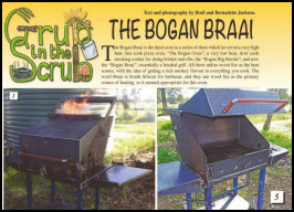 Grub in the Scrub: The Bogan Braai (page 40) Issue 92 (click the pic for an enlarged view)